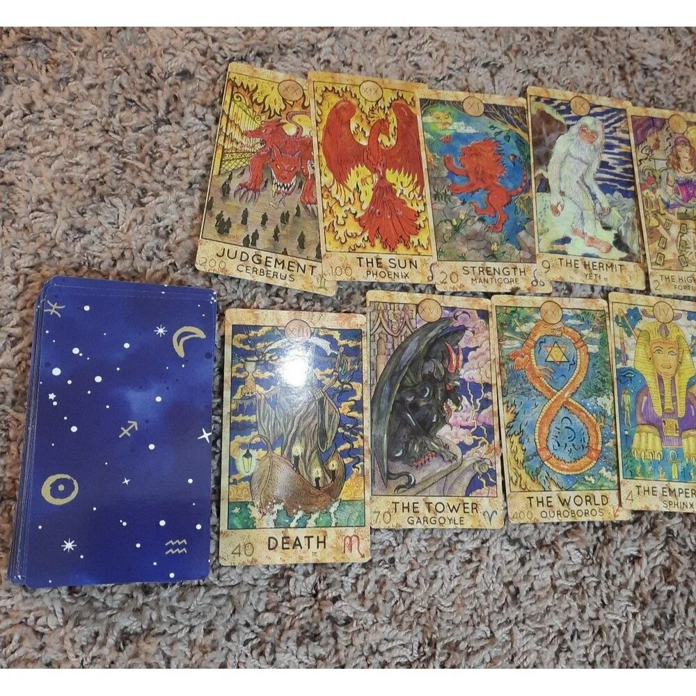 Spirit Halloween Tarot Card Deck